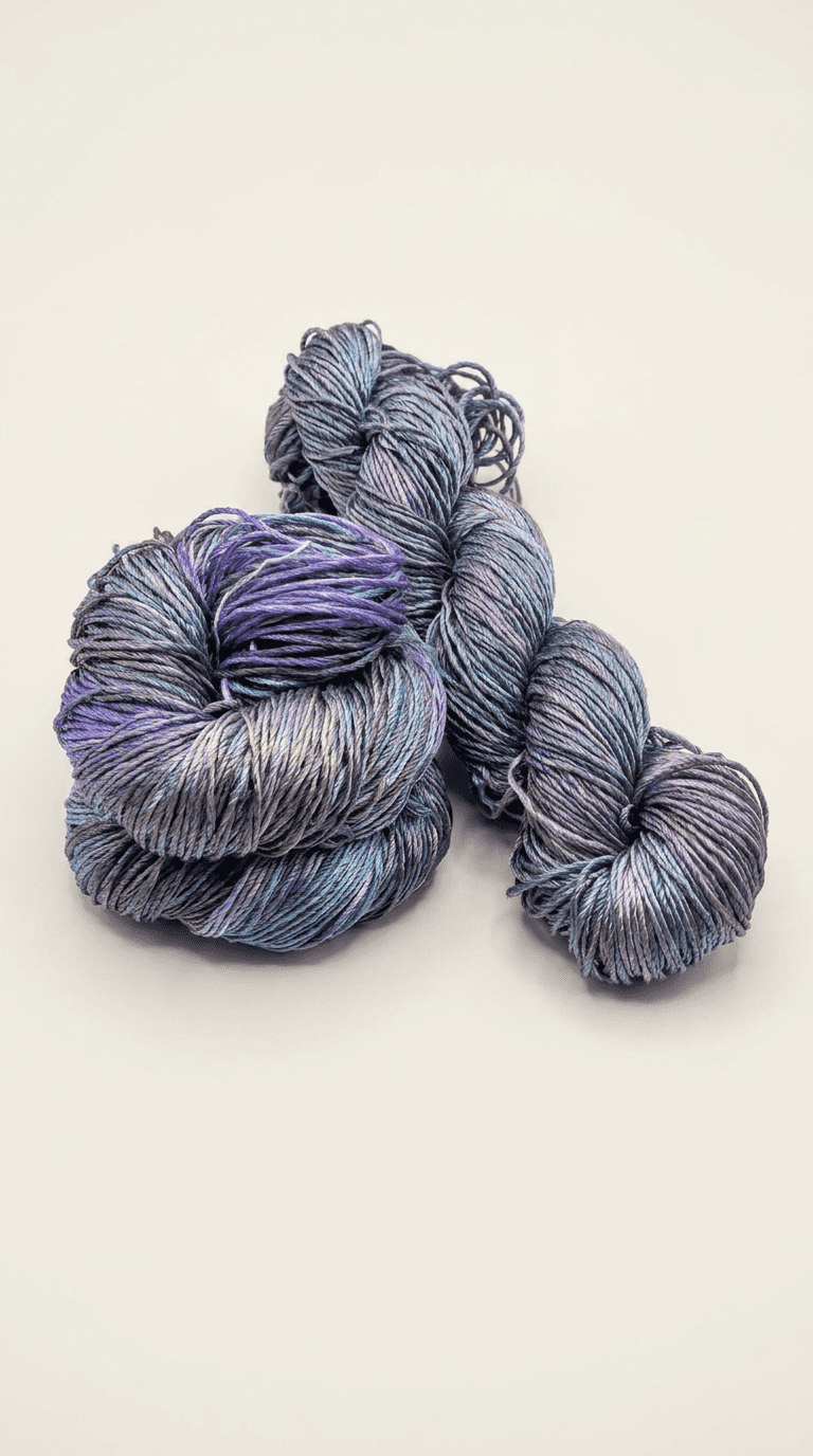 Knitsilk 3 Ply 100% Mulberry Silk Lace Weight Yarn Perfect for Knitting & Crocheting and Weaving Fine Quality Silk Yarn for Luxurious Creating Projects(50 Grams – 260 Yards, Carnations)(Pack of 3)