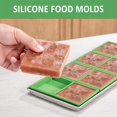 thumbnail image 3 of Silicone Tray Dividers for Harvest Right Freeze Dryer Medium and Small Trays, 16 Pieces Green Silicone trays for Harvest right freeze dryer accessori, 3 of 6