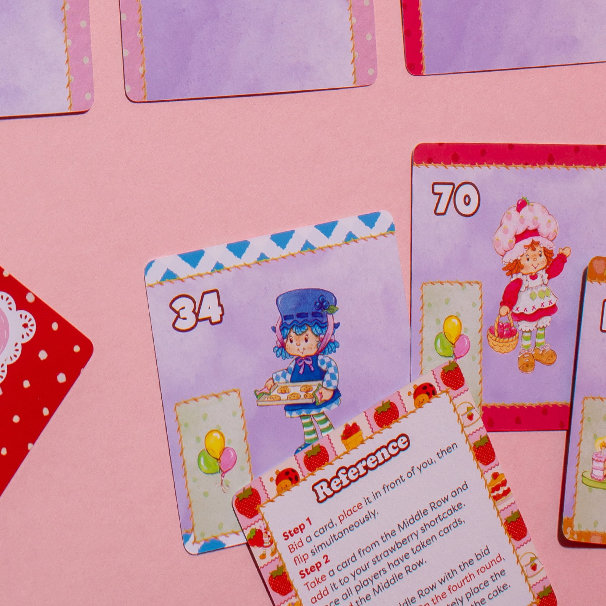 Maestro Media: Strawberry Shortcake: Berry Besties Bake-off - Card Game, Strategy & Bidding, Playful Theme & Design, Kids Ages 8+, 2-6 Players, 30 Min