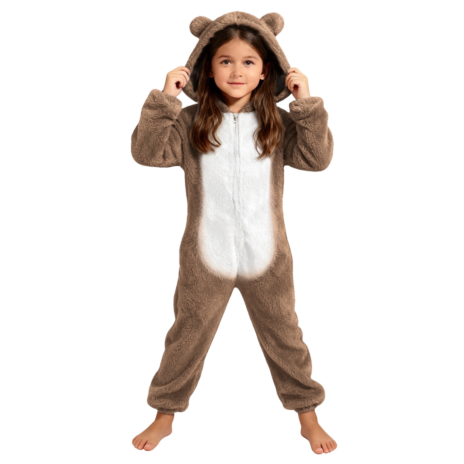 Ceruwum Filles Licorne Pyjama Enfants Combinaison Licorne Pilou Pilou, 3-4 ans