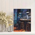 thumbnail image 2 of Qisvanset Praying Woman Art Canvas 15.75x11.81 Inches, 2 of 8
