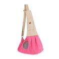 thumbnail image 3 of Bolso pequeño para perros y gatos, portabebés, suministros para mascotas, bolso cruzado, bolso de transporte para paseo diario y fin de semana, portát Rosa Yinane Portador de gatos, 3 of 8