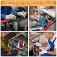 thumbnail image 3 of Neoteck Clamp Meter Amp Meter 9999 Counts with Inrush VFD LOZ 1000A TRMS Amp Clamp Multimeter for AC/DC Current&Voltage Resistance Capacitance Freque, 3 of 8
