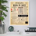 thumbnail image 3 of 2nd Birthday Party Decor Poster 2 Years Ago Back In 2022, 3 of 5