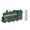 Green, variant on Train-Shaped Essential Oil Diffuser, 300ml Mist Humidifier, Flame Effect Night Light, Remote Control Steam Train Vaporizer, Auto-Shutoff Aromatherapy Device, Christmas Tabletop Decor for Desk