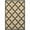 Beige And Black, variant on HomeRoots  10 x 13 ft. Sand Geometric Stain Resistant Indoor & Outdoor Rectangle Area Rug - Orange - 0.07in. H x 118.11in. W x 153.54in. D
