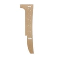 thumbnail image 4 of Regla para diapasones de guitarra con muescas, compatible con bajo y piezas de bricolaje, herramienta de medición dorado, 4 of 4