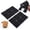 Black, variant on Non Slip Furniture Pads Self-Adhesive Rubber Feet Furniture Feet Ideal Non Skid Furniture Pad Floor Protectors,1.77×1.77in,12PCS