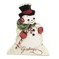 thumbnail image 2 of Christmas Playful Snowmen Dummy Boards Wood Lowe Set/2  Sled Candy Cane Rl9826, 2 of 3