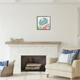 thumbnail image 2 of Stupell Industries Rustic Crab & Coral Animals & Insects Painting Black Framed Art Print Wall Art, 17 x 17, 2 of 8