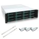 thumbnail image 1 of Rackchoice Matx/Mini-Itx Chasis De Servidor Para Montaje En Rack 2U Hotswap 12 Bahías Placa Posterior Sff-8643 De 12 Gbps Que Incluye Riel Deslizante Y Cables Sff-8643 Minisas A Sata, 1 of 5