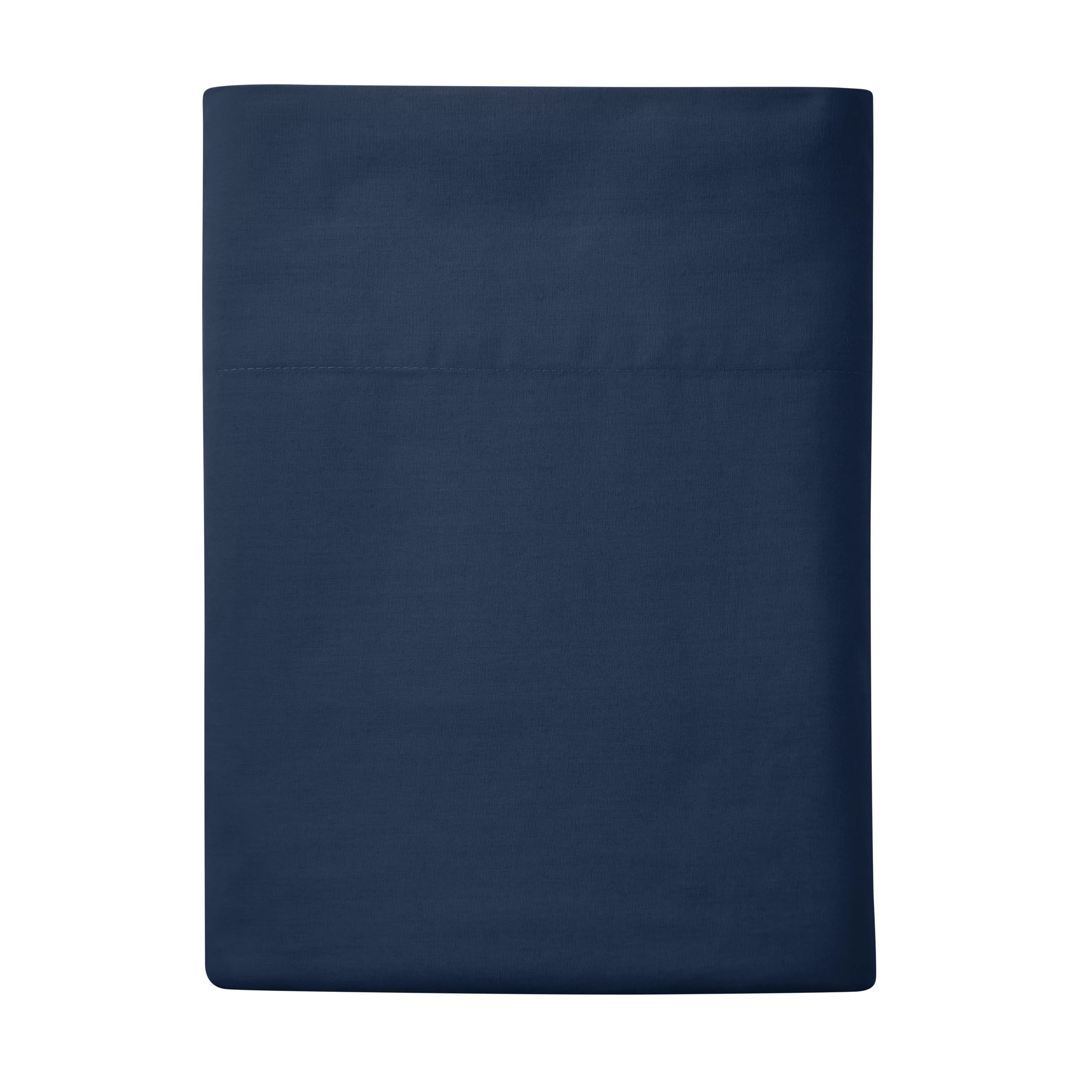 Mainstays 300 Thread Count Easy Care Percale Flat Sheet, Blue Cove, Twin/Twin XL
