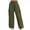 Army Green-02, variant on REALiKUN Women's Waterproof Cargo Pants Convertible to Shorts with Hidden Pockets Outdoor