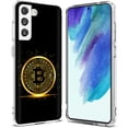 thumbnail image 1 of TalkingCase Slim Case Compatible for Samsung Galaxy S21 FE 5G (Fan Edition), Bitcoin Crypto 05 Print, Lightweight, Flexible, Soft, USA, 1 of 7