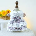 thumbnail image 1 of Nvzi Vestido para cachorro, bonito vestido de princesa para gato, falda para perritas pequeñas (A31, S), 1 of 4