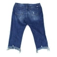 thumbnail image 2 of I.N.C Womens Rainbow Jewel Skinny Fit Jeans, Blue, Plus Size, 26W, 2 of 3