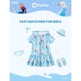 thumbnail image 3 of Disfraz de baño Disney Frozen Elsa Terry Cloth para niña de 3 a 4 años, 3 of 7