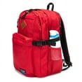 thumbnail image 4 of K-Cliffs 20 Pc  Multi-Compartment School Backpacks w/Laptop Sleeve, Bottle Holder, and Padded Straps, Unisex, Red, Ages; 8-Adult, 4 of 9
