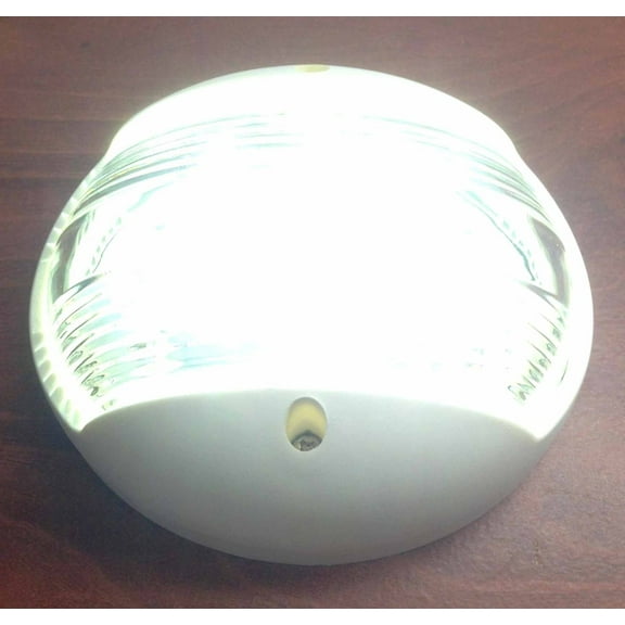 MARINE BOAT VERTICAL MOUNT WHITE MASTHEAD LED NAVIGATION LIGHT 2NM