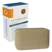 Kenkoderm Psoriasis Dead Sea Mud Soap with Argan Oil & Shea Butter 4.25 oz | 1 Bar | Dermatologist Developed | Fragrance + Color Free