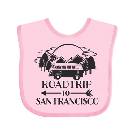 

Inktastic Road Trip To San Francisco Gift Baby Boy or Baby Girl Bib
