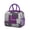 Purple-1, variant on Lunch Bag Lunch Box for Women Reusable Insulated Lunch Cooler Bags,Large Capacity for Work Travel Picnic,Water-Resistant Multicolored Checkered Retro Lunch Tote Bag Gifts for Woman Mom Pink