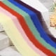 thumbnail image 5 of Uxcell 1.5" x 5 Yard Fringe Chiffon Silk Ribbon 3 Rolls Handmade Frayed Ribbon, Dark Brown, 5 of 7