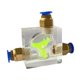 thumbnail image 3 of Indicador de flujo de agua Medidor de flujo de agua Medidor de flujo refrigerado por agua Refrigeración líquida Tipo E, 3 of 9
