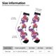 thumbnail image 2 of Balery Peonies Calcetas Largas con Estampado para Hombre y Mujer – Suaves y Transpirables, Talla Única (US 5-11), 2 of 6