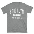 thumbnail image 1 of Brooklyn New York Classic Established Men's Cotton T-Shirt, 1 of 1