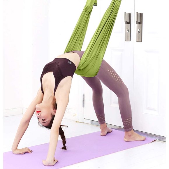 Waist Back Leg Stretch Strap/Yoga Fitness Band, Leg Stretching Assist Trainer, Yoga Stretcher, Back Bend Split Inversion Strap for Fitness, Dance, Ballet, Gymnastics