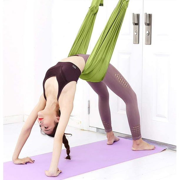 Waist Back Leg Stretch Strap/Yoga Fitness Band, Leg Stretching Assist  Trainer, Yoga Stretcher, Back Bend Split Inversion Strap for Fitness,  Dance, Ballet, Gymnastics-Green 