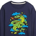 thumbnail image 3 of Instant Message - I'm A Dragon In The Clouds - Toddler & Youth Long Sleeve Graphic T-Shirt, 3 of 6