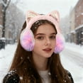 thumbnail image 5 of Hearth & Gear Winter Warm Cat Ear Headband Cozy Ear For Girls Cold Weather Outdoor Sports Workout Items Exercise Bike Table Rip Workout for Adults Work Out Room Work Out Items Exercise Tables Foot, 5 of 5