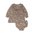 thumbnail image 3 of Modern Moments by Gerber Baby Girl Dress & Diaper Cover Outfit Set, 2-Piece, Sizes 0/3-24 Months, 3 of 10