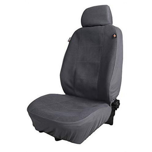 Dickies 40319 Gray, 2Piece Seat Cover with Matching Headrest Covers