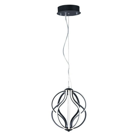 

ET2 Lighting - Aura-32.5W 1 LED Pendant-12 Inches wide by 14 inches high-Black