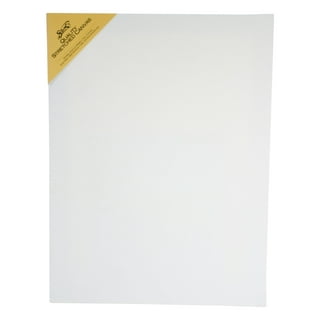 Kate and Laurel Blank Framed Canvas for Wall, 18 x 24, Gray, Sleek