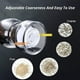 thumbnail image 3 of Juego de utensilios de cocina con molinillo de especias de acrílico transparente, adecuado para diversas especias con molinillo profesional de alta calidad para uso en la cocina y la mesa del comedor, 3 of 5