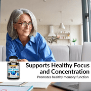 Kaya Naturals - Neuro Brain for Memory & Focus - Nootropic Energy Capsule - Nootropic Brain Support Supplement - Focus & Concentration & Learning Accuracy - Cognitive Function - 60 Count
