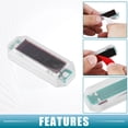 thumbnail image 3 of Unique Bargains Car Alarm Light Solar Power InteriorLED Car Anti Theft Device with USB Port Light Green Shell Clear, 3 of 6