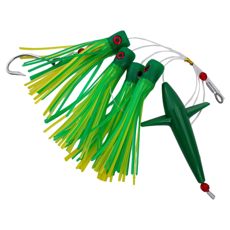 feather lures for fish Tuna & Mahi Feathers or on downriggers to target fish at any depth Boone 51241 7" Sea Minnow