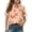 Pink #26, variant on T Shirts for Girls Short Sleeve Henley Cute Cartoon Animal Print Back to School Uniform Button Closure Causal Active Polo Shirts, 150