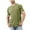 Green, variant on Men's Short Sleeve Basic T-Shirts Casual Crew Neck Summer Tops