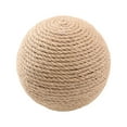 thumbnail image 2 of 2 bolas rascadoras para gatos, para moler, protección de muebles, pelota rascadora para gatos resistente al desgaste, cuerda de Sisal, juguete , Beige, 5 piezas, 2 of 8