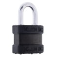 thumbnail image 3 of Antipinza Padlock Commando Lock Blackout de acero laminado, 3 of 6