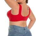 thumbnail image 4 of qolati Minimizers Bras for Women Plus Size Front Closur Wireless Sports Bras with Support Comfortable Smoothing Everyday Bras, 4 of 5