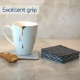 thumbnail image 2 of Felt Coasters for Drink Set of 6 Pcs, (Square), 2 of 5