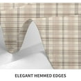 thumbnail image 4 of Rectangle Tablecloth 60x102 Inch, Classic Neutral Color Plaid Rectangular Table Cloth Water Resistant Tabletop Covers Decorative Table Cover for Dining, Party, Buffet, Wedding, 4 of 7