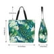 thumbnail image 5 of Disketp Peacock And Flowers Bolsa Tote Estampada para Mujer, Bolso de Hombro y de Mano para Compras y Viajes, 5 of 8
